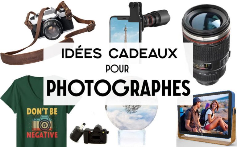 7 idées-cadeau pour un fan de photographie